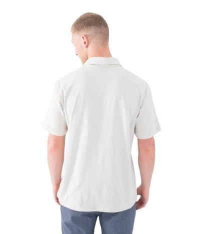 Hurley - Printed Striple Slub Polo | Bone - XL - GearFreak