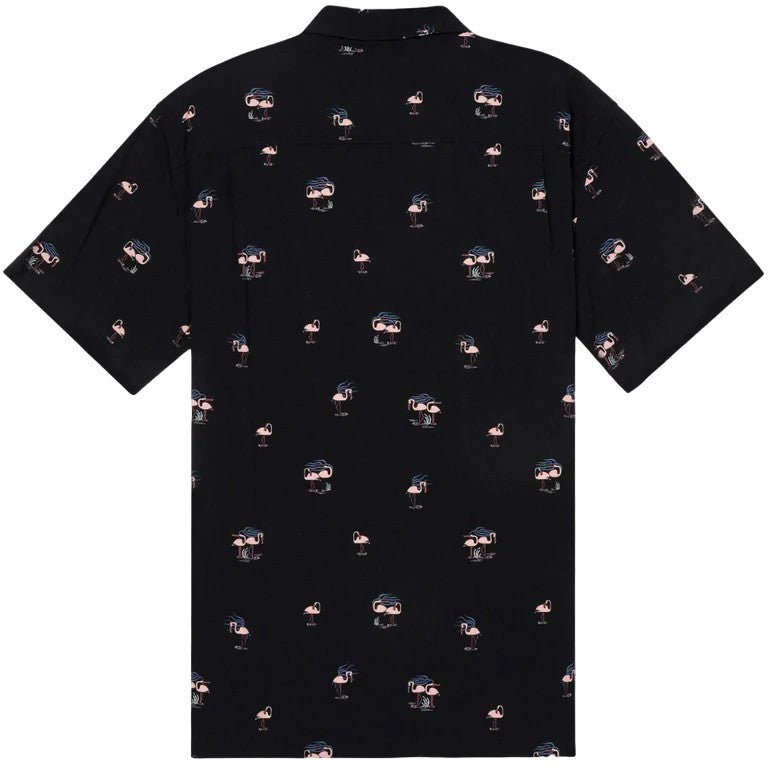 Hurley - Rincon Short Sleeve Shirt | Black Tonal - M - GearFreak