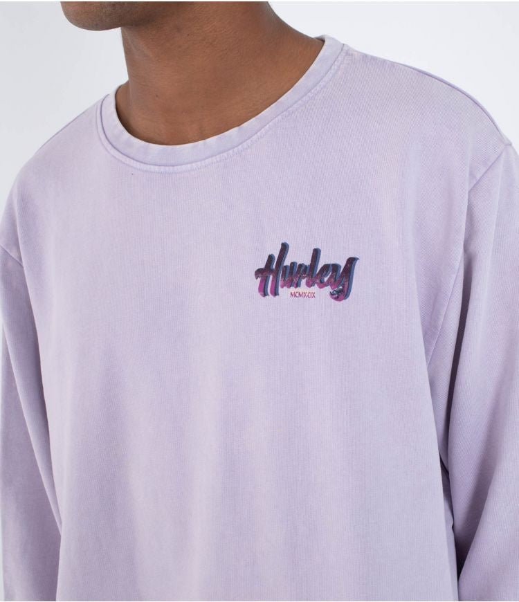 Hurley - Scorpion Sweatshirt | Lavander Mist - S - GearFreak