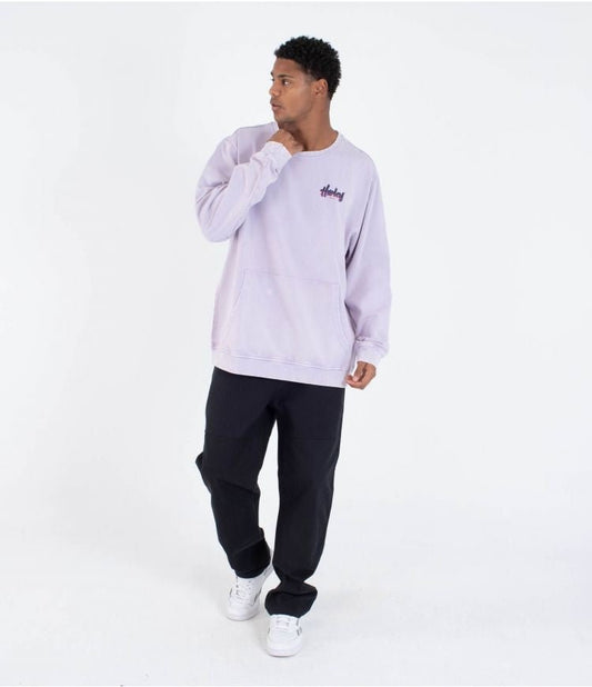 Hurley - Scorpion Sweatshirt | Lavander Mist - S - GearFreak