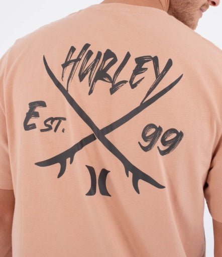 Hurley - Tee SS Printing PreSS Evy | Beach Clay - S - GearFreak