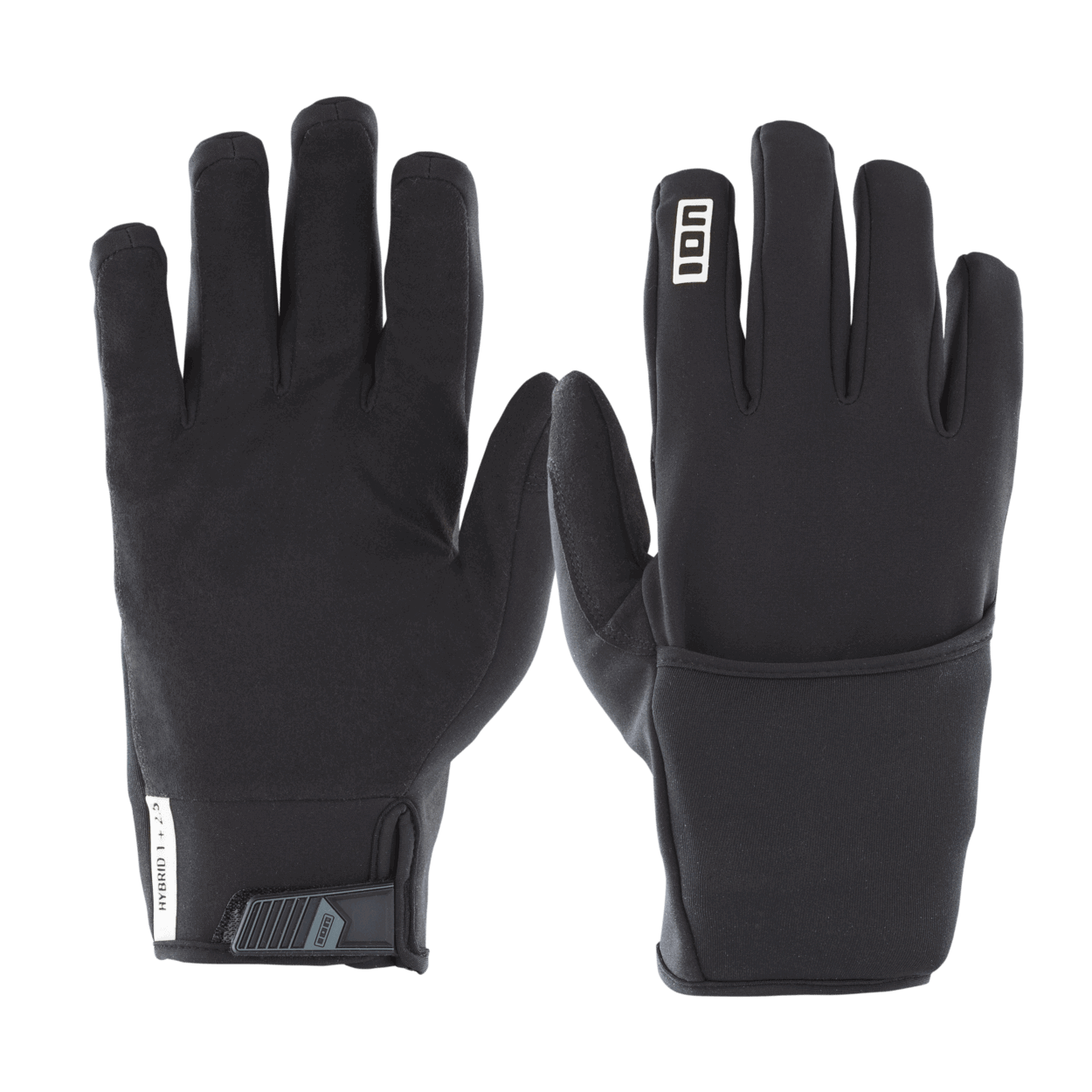 ION - Hybrid Gloves 1+2.5 - 46/XS - Black - GearFreak