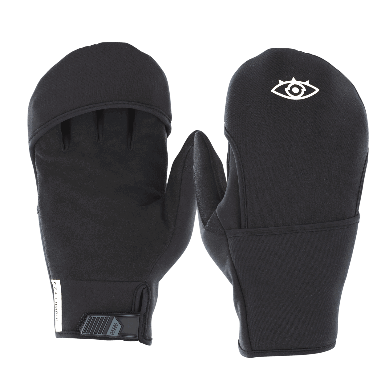 ION - Hybrid Gloves 1+2.5 - 46/XS - Black - GearFreak