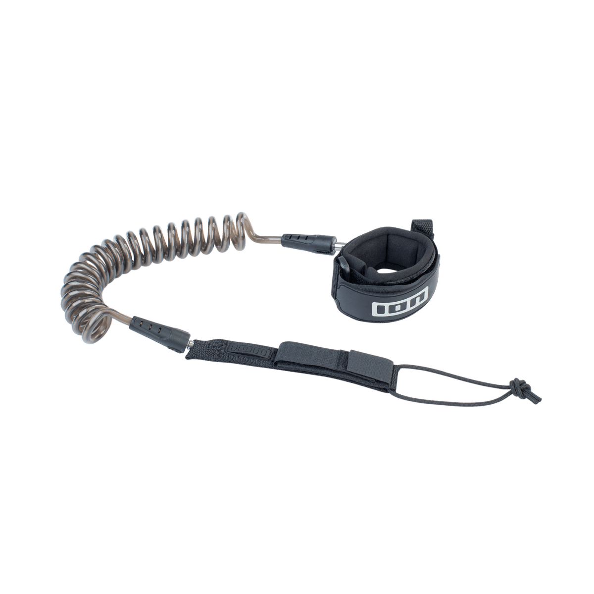 ION Wing Leash Core Coiled Wrist Black - GearFreak