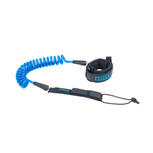 ION Wing Leash Core Coiled Wrist Blue