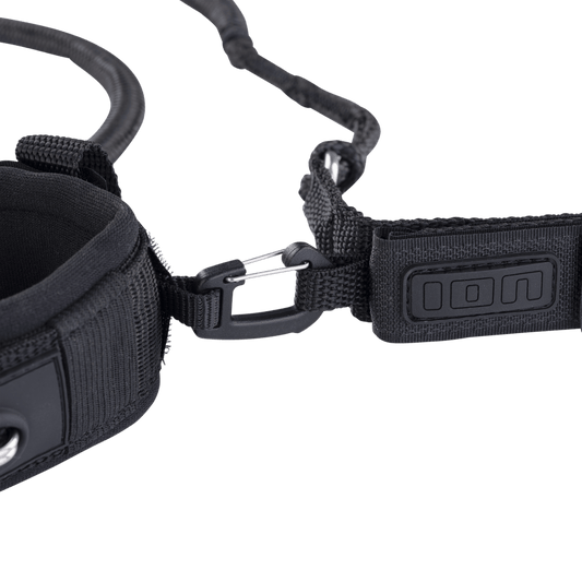 ION Wing Leash Core Wrist Black - detail manchet - GearFreak
