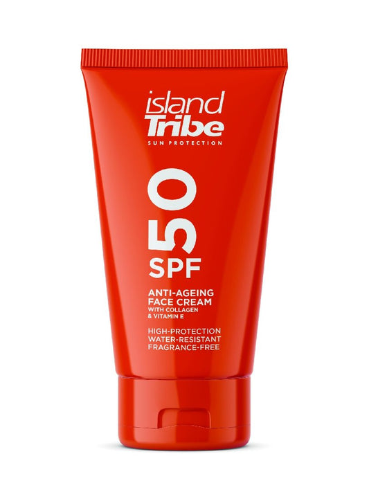 Island Tribe - Sun Protection Anti Ageing Face Cream SPF50 50ml - GearFreak