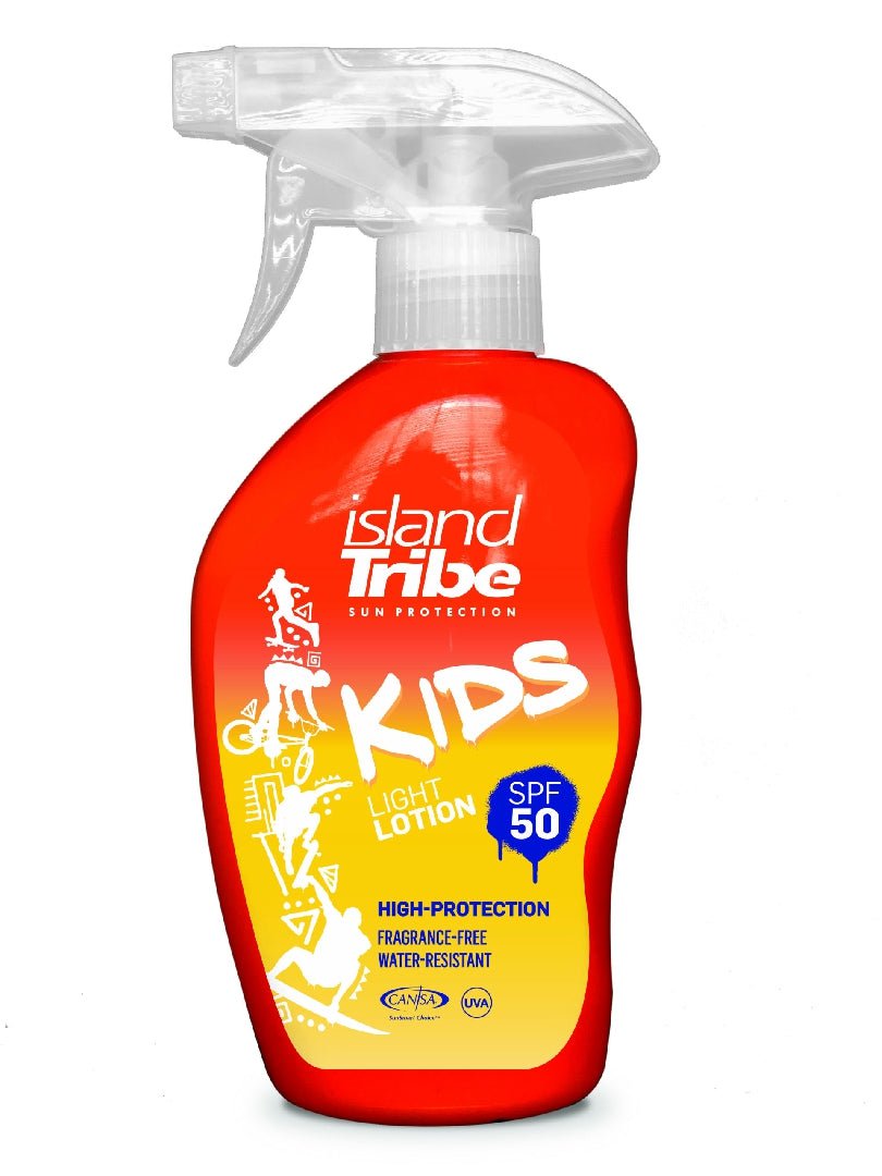 Island Tribe - Sun Protection Kids Lotion Spray SPF50 300ml - GearFreak