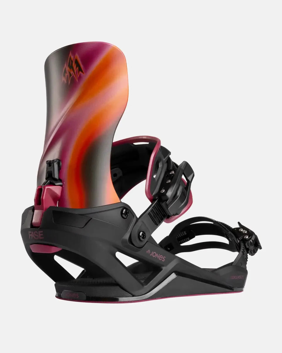 Jones Mercury FASE Borealis Black/Pink, driekwart achteraanzicht
