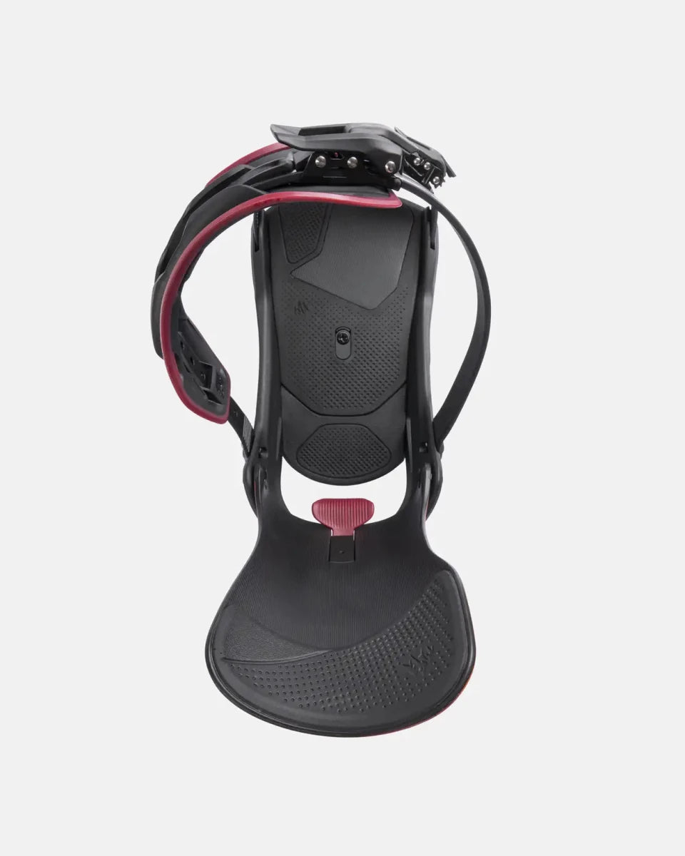 Jones Mercury FASE Borealis Black/Pink, bovenaanzicht met voetbed en straps