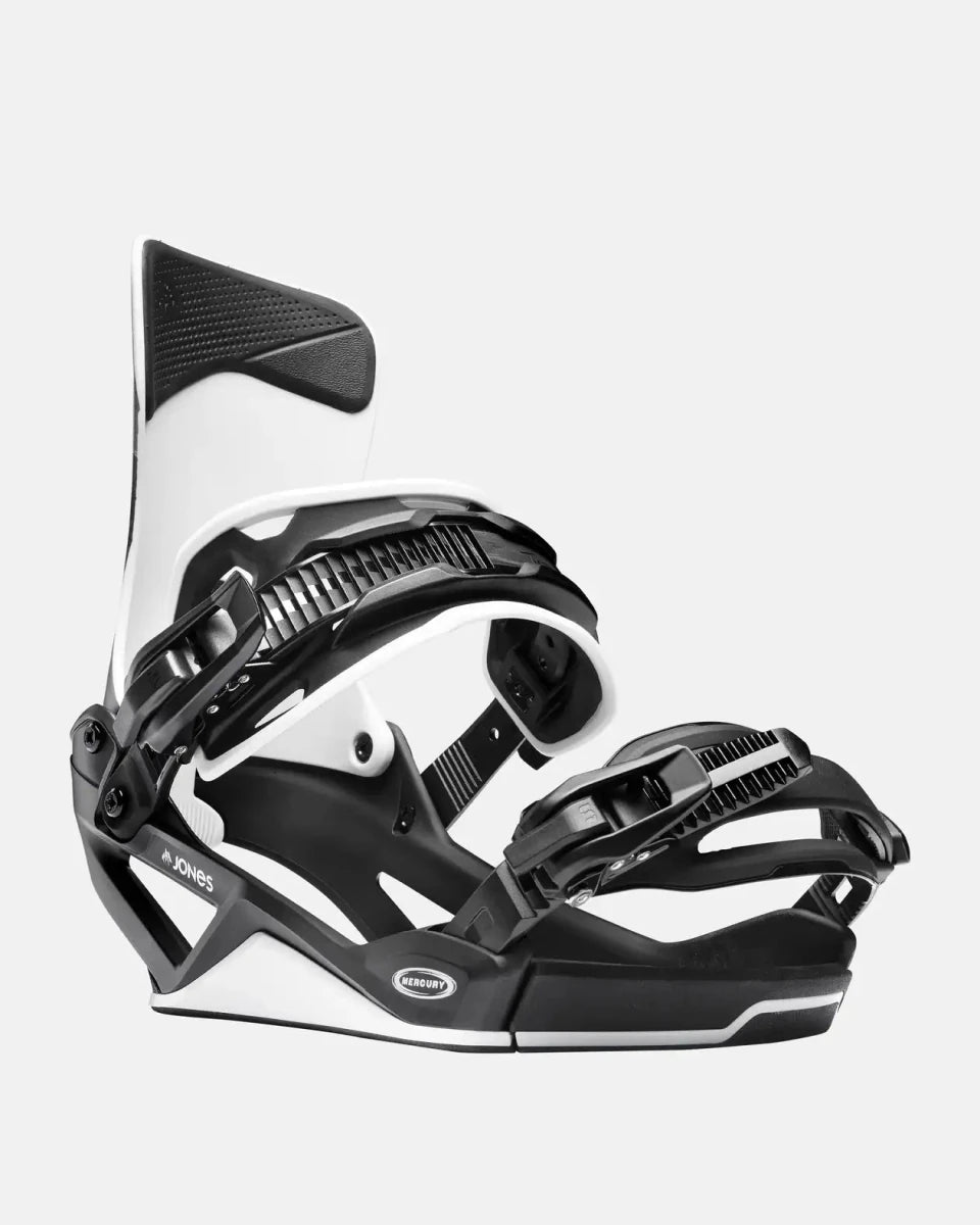 Jones Mercury FASE Mtn Black/Silver, driekwart achteraanzicht