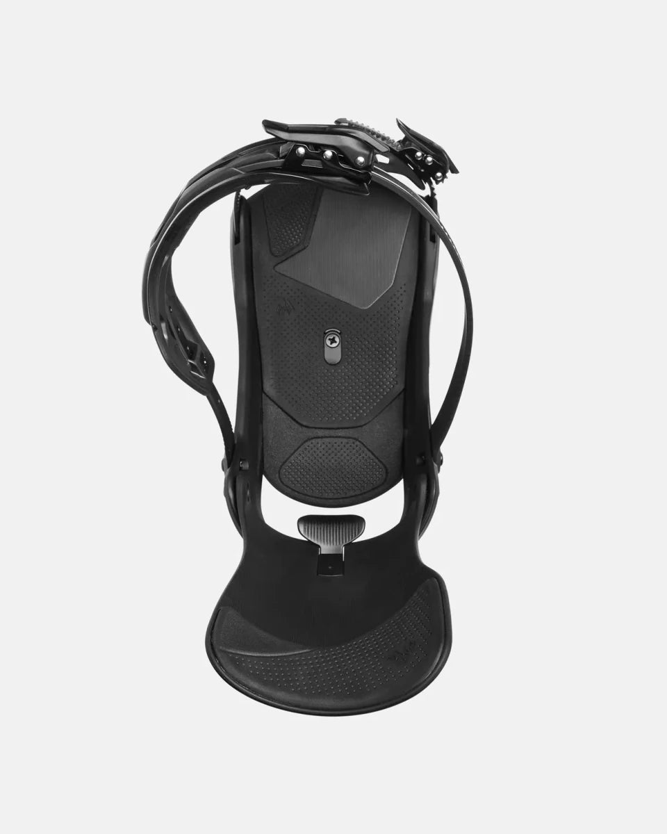 Jones Mercury FASE Stealth Black, bovenaanzicht met voetbed en straps