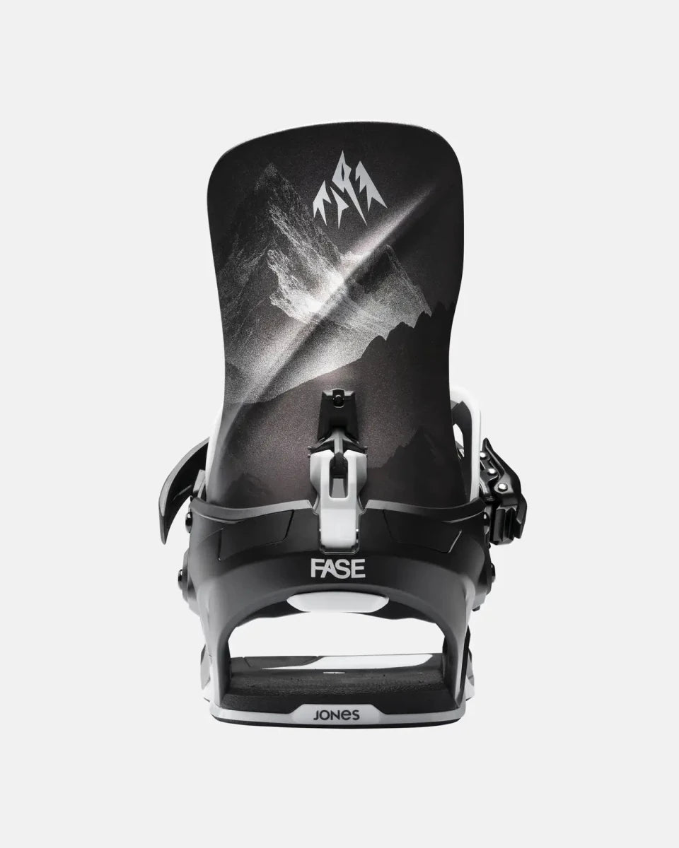 Jones Mercury FASE Mtn Black/Silver, achterkant met highback