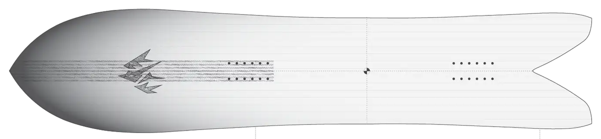Jones Storm Chaser: volume-shifted outline met swallowtail