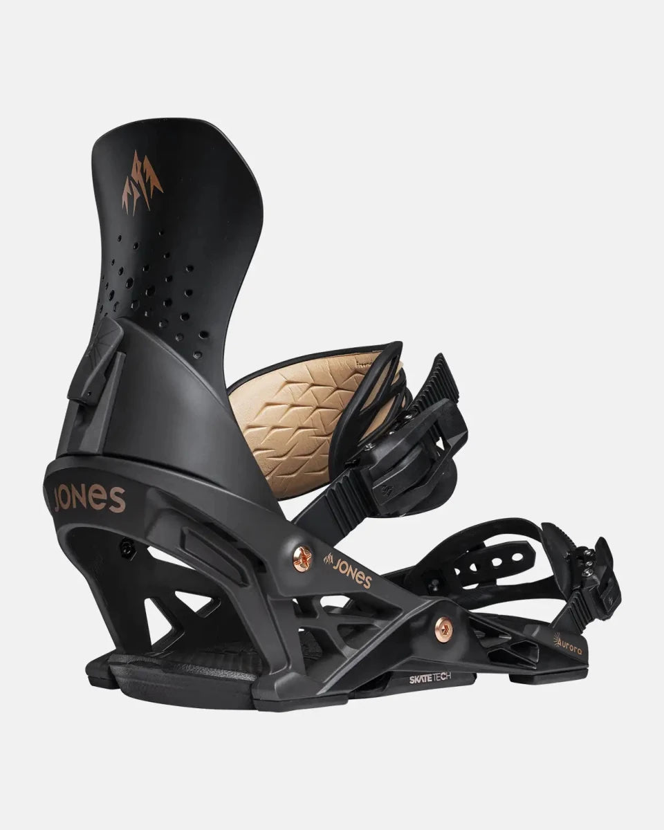 Jones Women's Aurora Eclipse Black, driekwart achteraanzicht