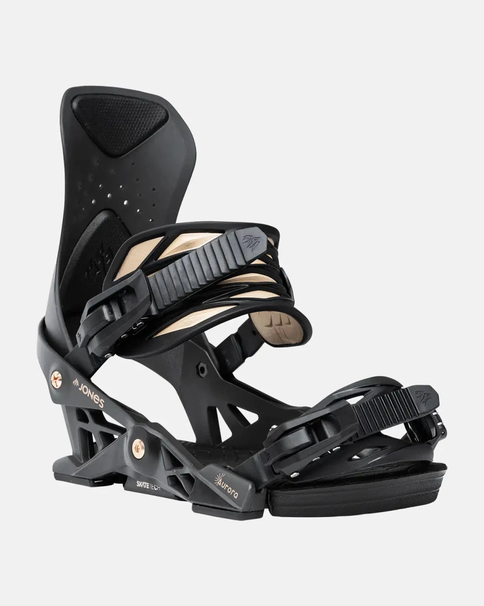 Jones Women's Aurora Eclipse Black, driekwart vooraanzicht