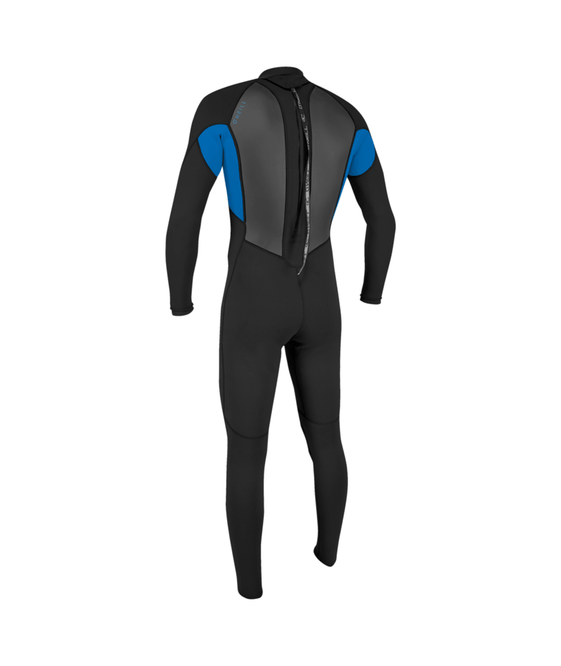 O'Neill Youth Reactor-2 3/2 Back Zip Full Black/Ocean - GearFreak