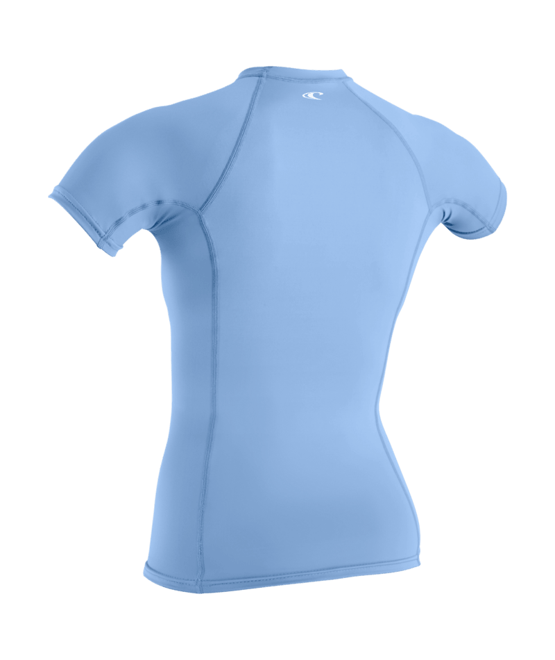 O'Neill Wms Basic Skins S/S Rash Guard Azurine - GearFreak