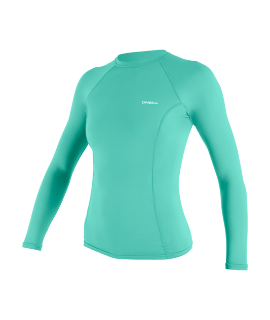 O'Neill Wms Basic Skins L/S Rash Guard Holiday - GearFreak