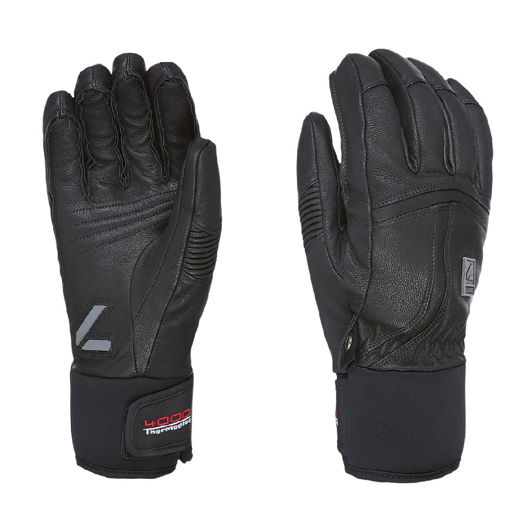 Level - Glove Off Piste Leather Black - M/L - GearFreak