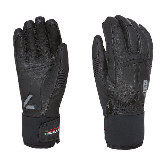Level - Glove Off Piste Leather Black - M/L - GearFreak