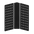 Mystic - 3 Piece Front Pad - Black - O/S - GearFreak