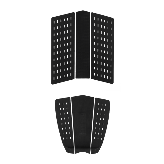 Mystic - 3 Piece Tail + Front Ultralite Traction Pad - Black - O/S - GearFreak