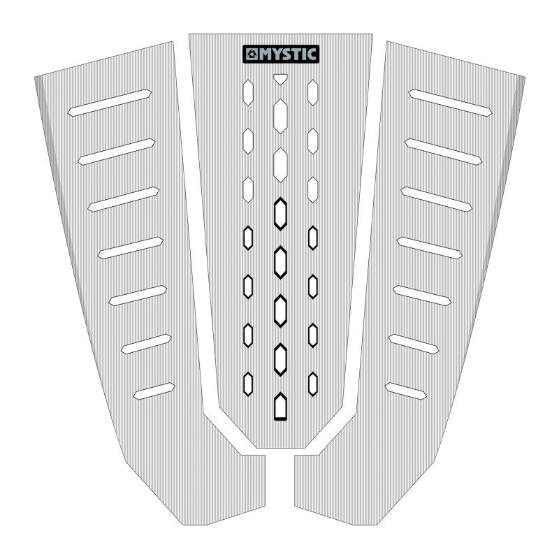 Mystic - Ambush Tailpad Classic Shape White - GearFreak