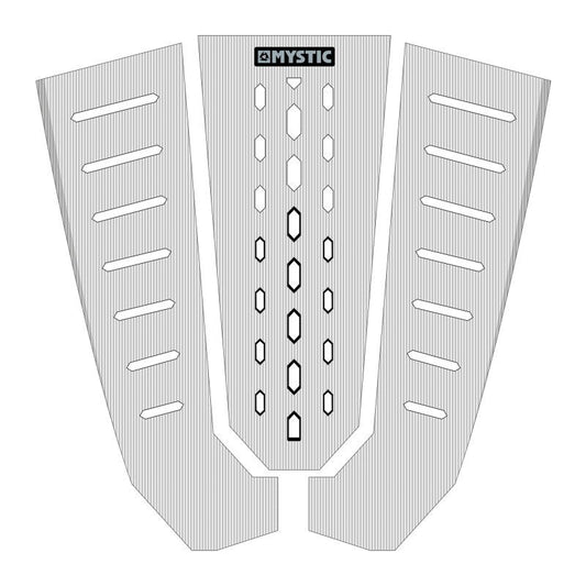Mystic - Ambush Tailpad Classic Shape White - GearFreak
