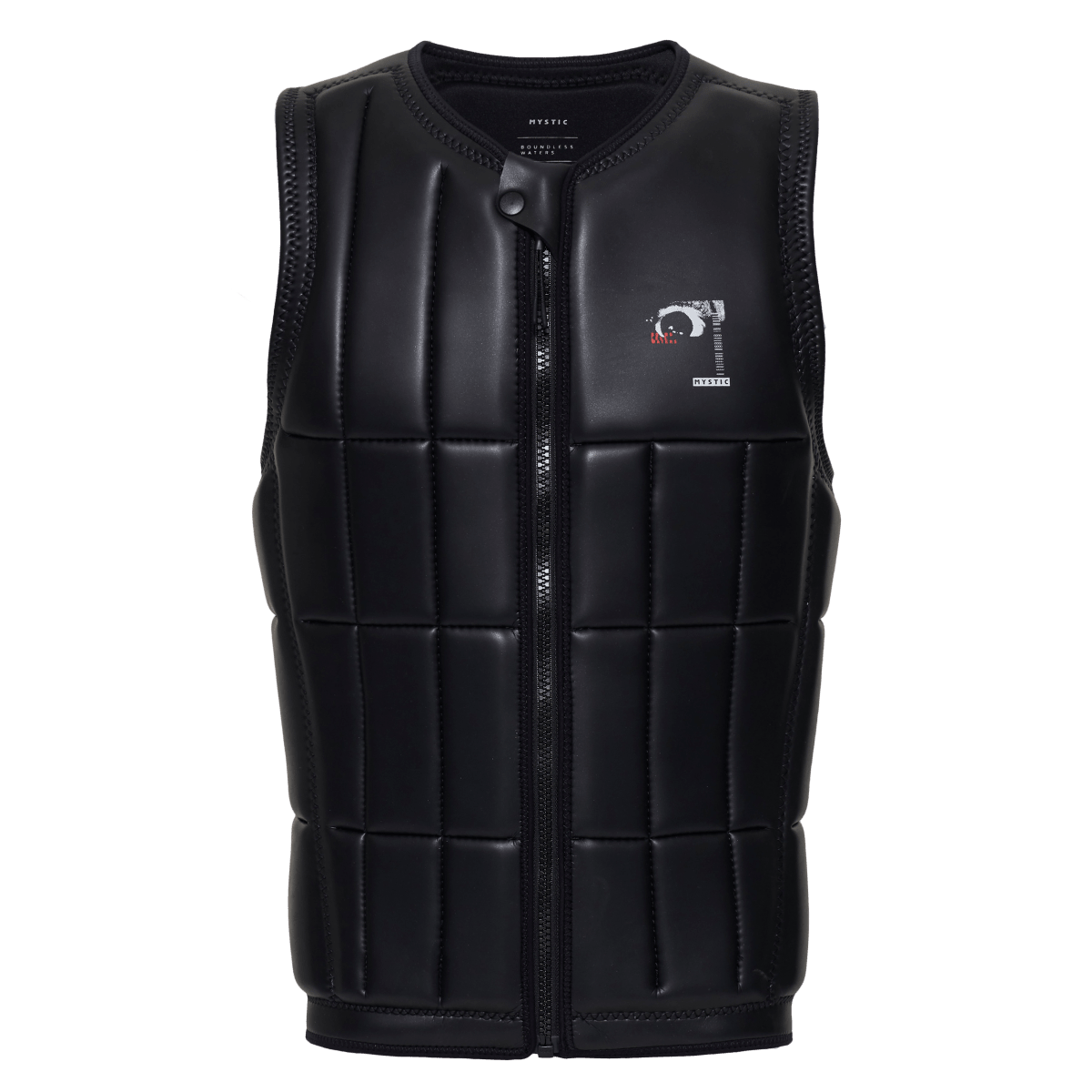 Mystic - Anarchy Impact Vest Fzip Wake - Black - L - GearFreak