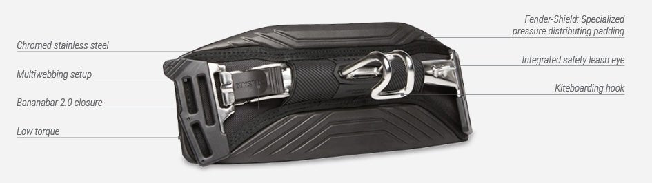 Mystic - Bananabar 2.0 Kite - XS - GearFreak