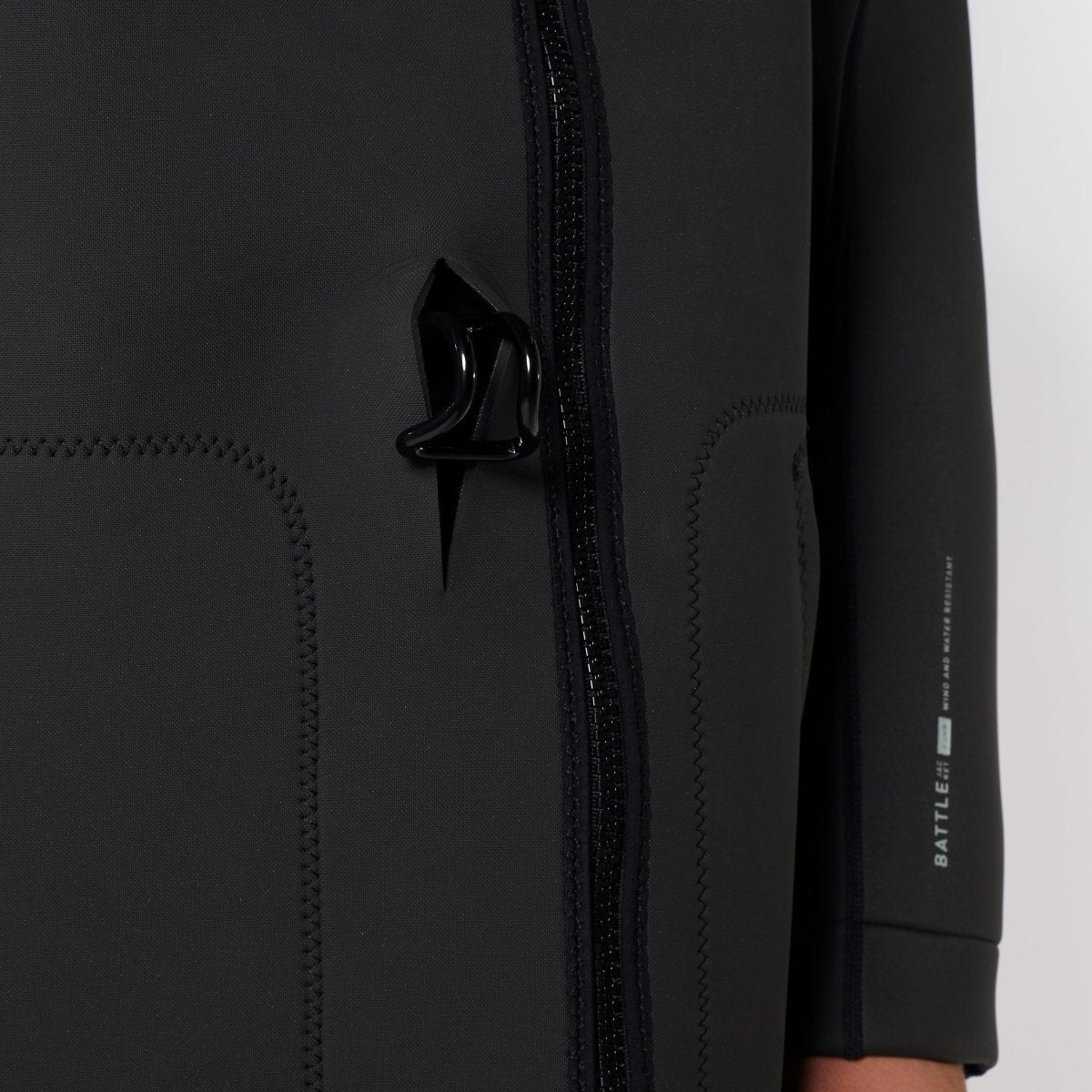 Mystic - Battle Neoprene Jacket 3/2mm - Black - L - GearFreak