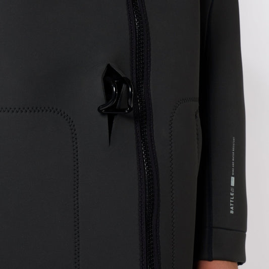 Mystic - Battle Neoprene Jacket 3/2mm - Black - L - GearFreak