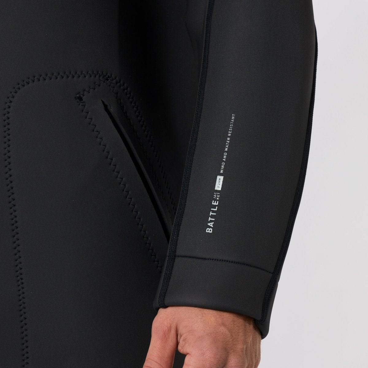 Mystic - Battle Neoprene Jacket 3/2mm - Black - L - GearFreak