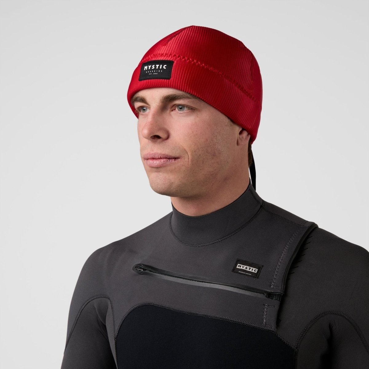 Mystic - Beanie Neoprene 2mm - Classic Red - S/M - GearFreak