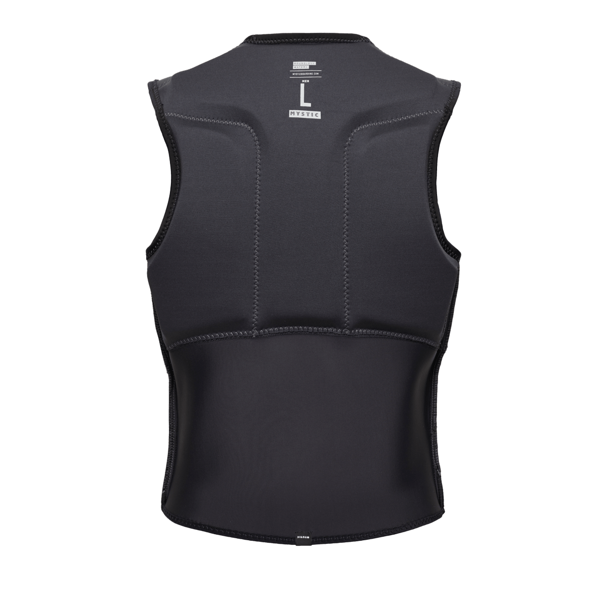 Mystic - Block Impact Vest Fzip - Black - L - GearFreak
