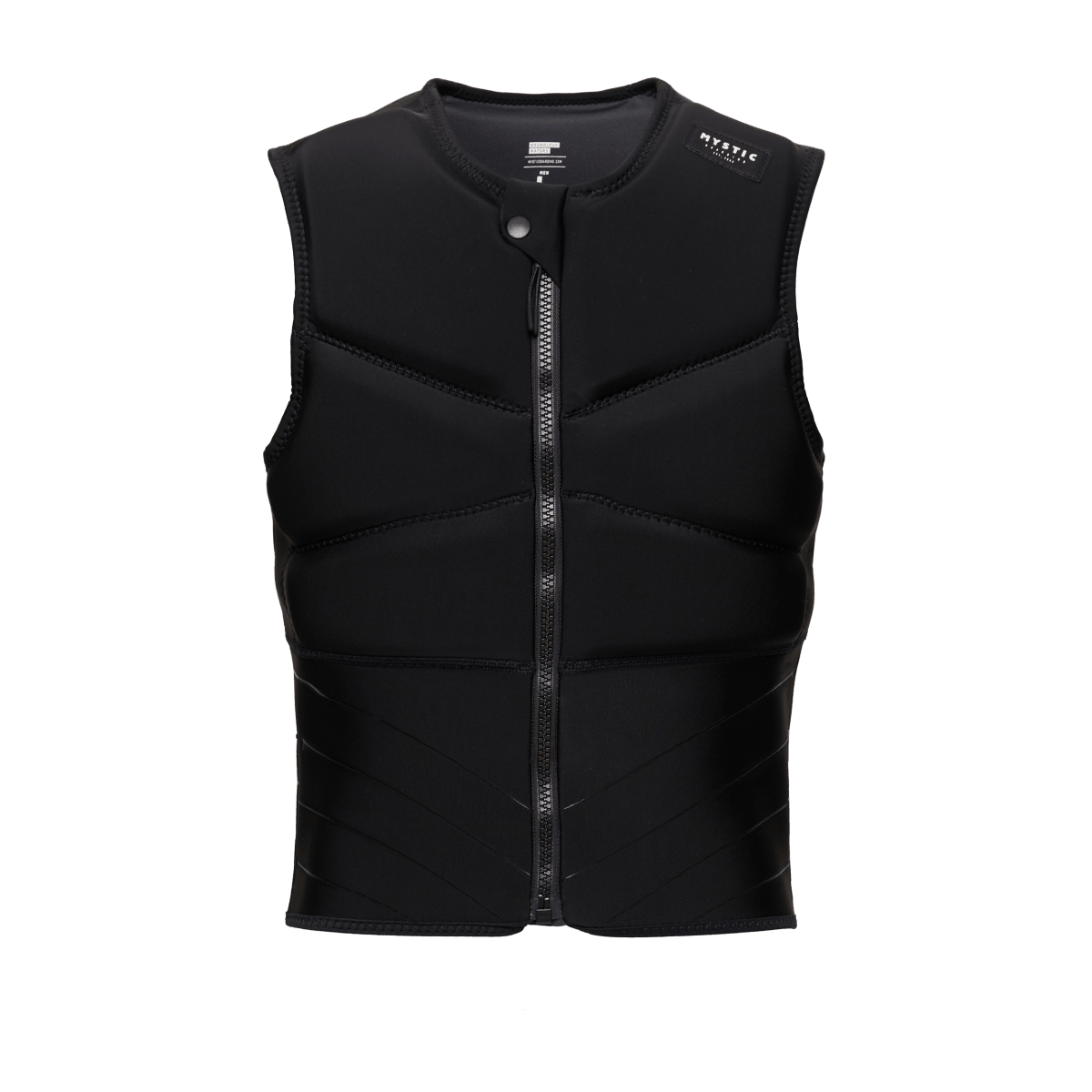 Mystic - Block Impact Vest Fzip - Black - L - GearFreak