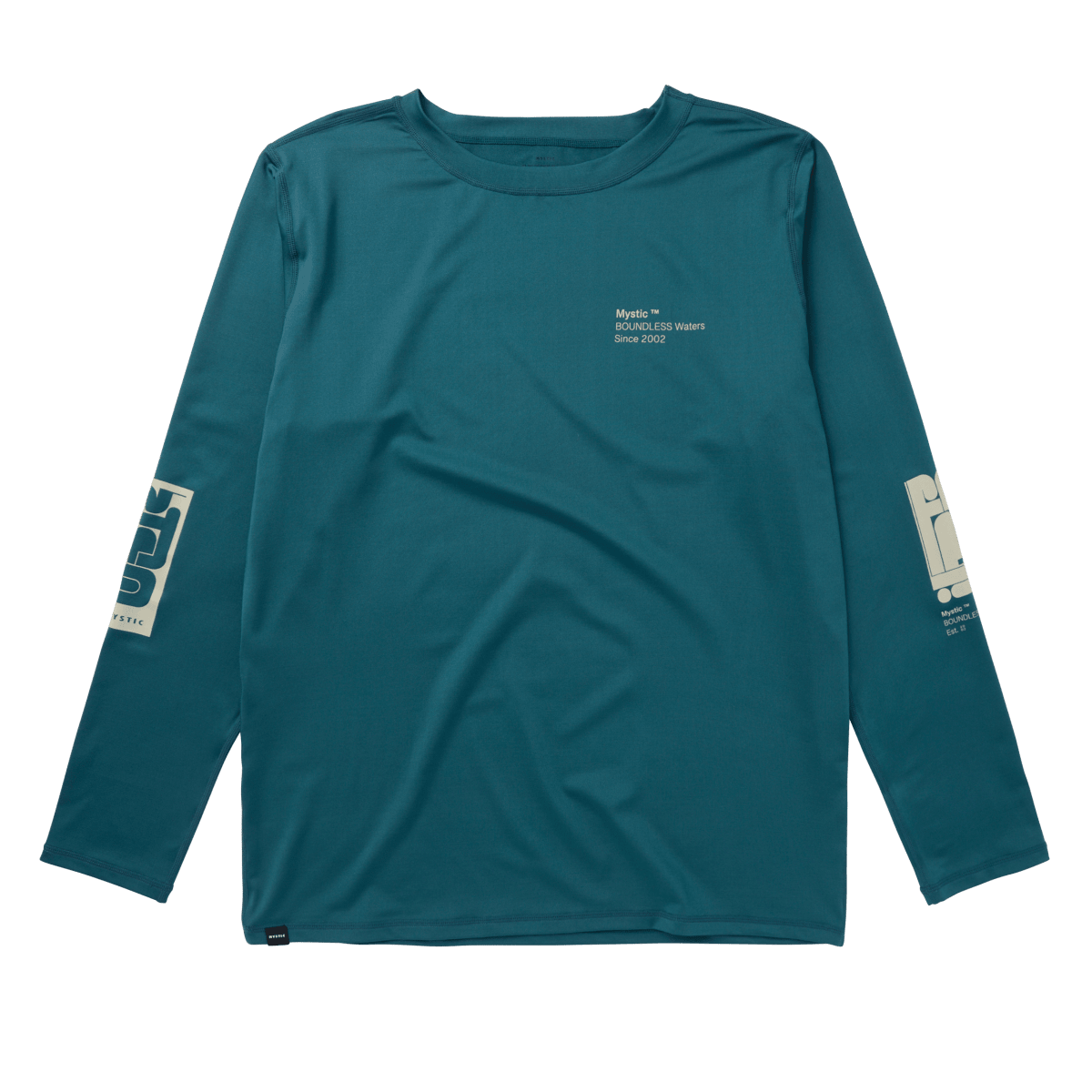 Mystic - Boarding L/S Rashvest - Teal - L - GearFreak