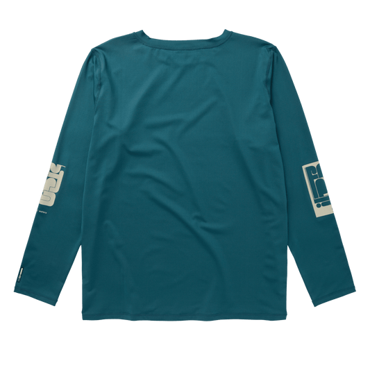 Mystic - Boarding L/S Rashvest - Teal - L - GearFreak