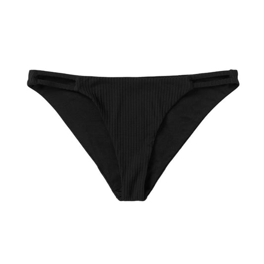 Mystic - Bodil Strappy Bikini Bottom | Black - 34 - GearFreak
