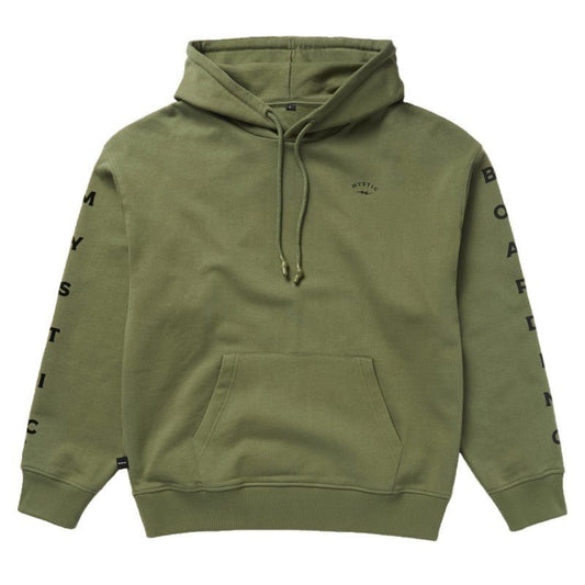 Mystic - Bolt Hood Sweat | Dark Olive - S - GearFreak