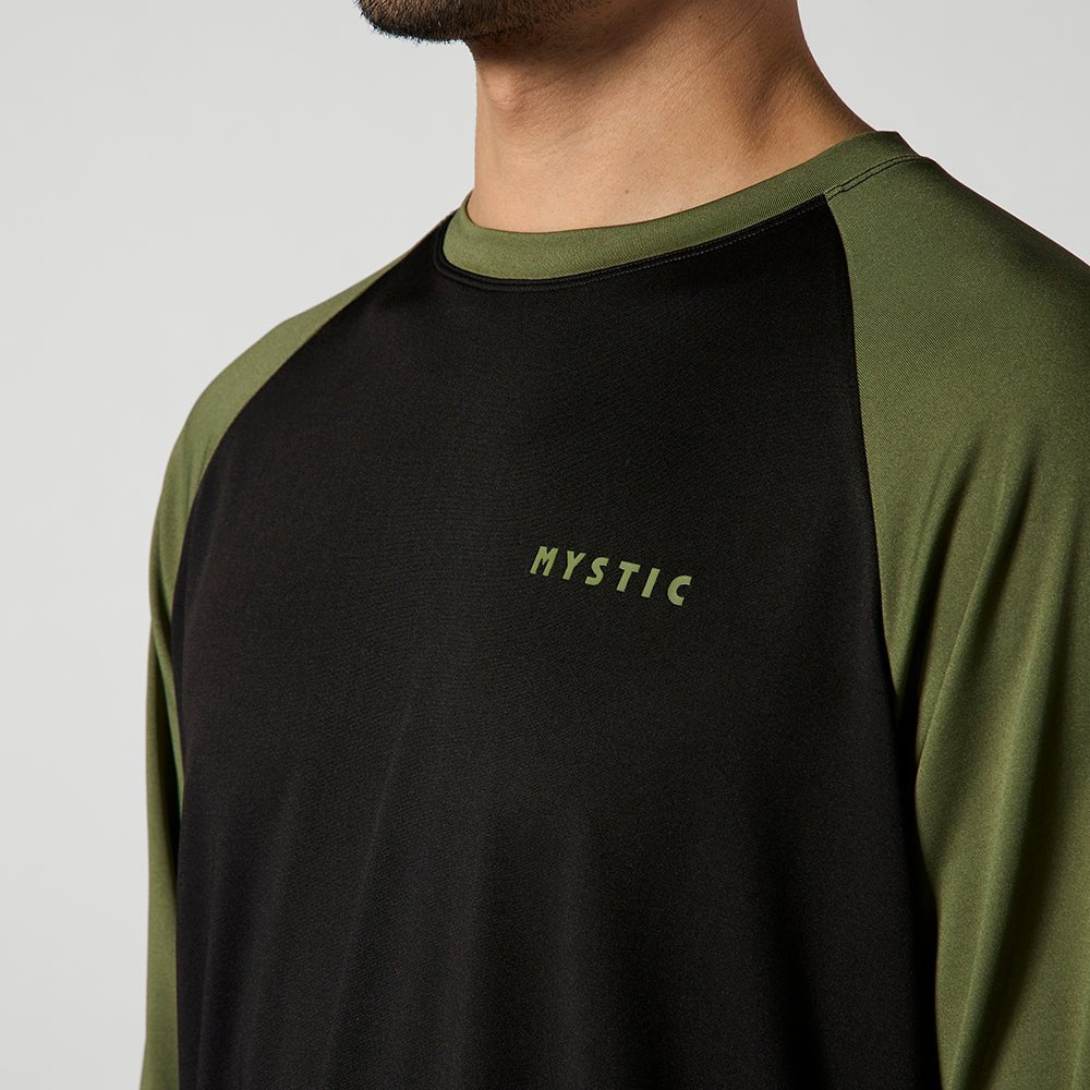 Mystic - Bolt L/S Quickdry - Olive Green - L - GearFreak