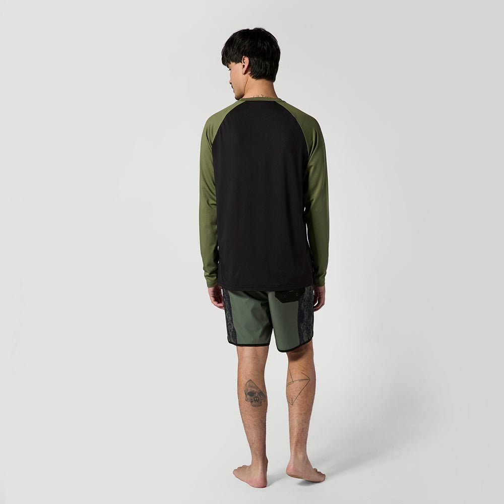 Mystic - Bolt L/S Quickdry - Olive Green - L - GearFreak