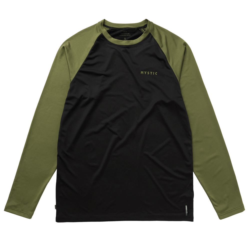 Mystic - Bolt L/S Quickdry - Olive Green - L - GearFreak