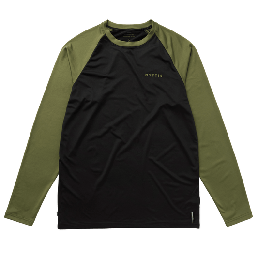Mystic - Bolt L/S Quickdry - Olive Green - L - GearFreak