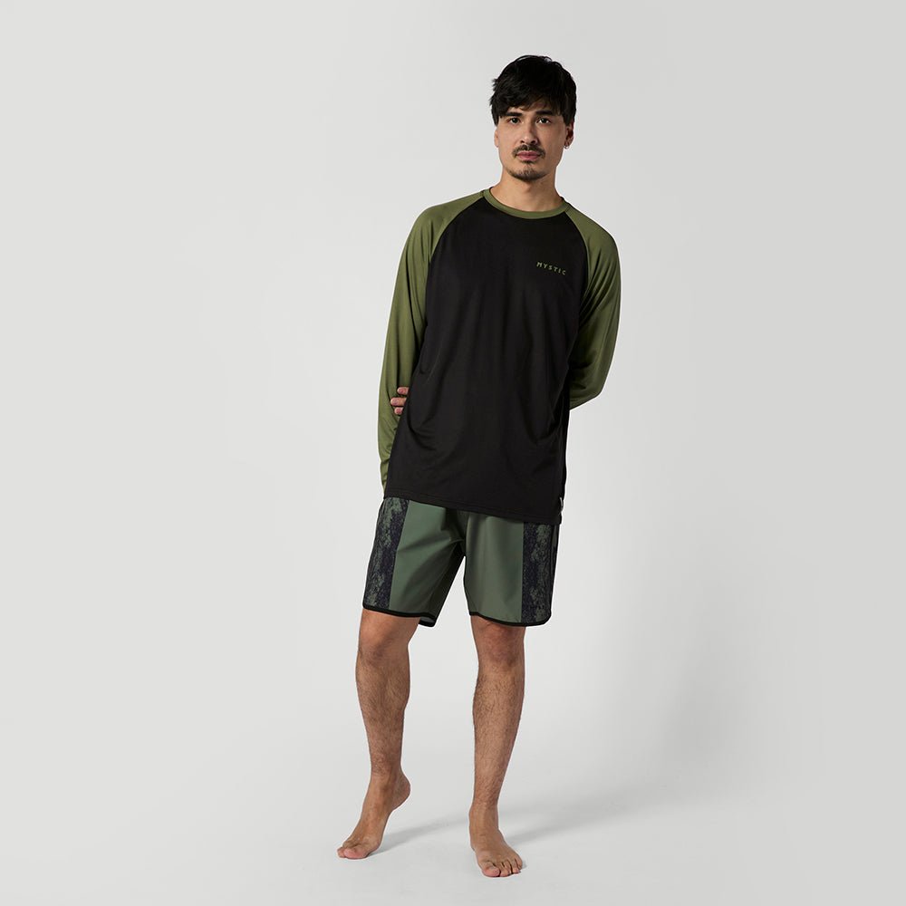 Mystic - Bolt L/S Quickdry - Olive Green - L - GearFreak