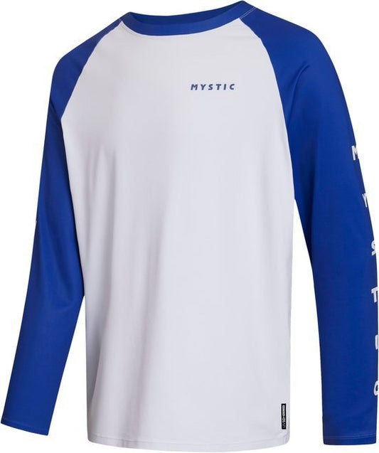 Mystic - Bolt Quickdry Longsleeve | White/Blue - S - GearFreak