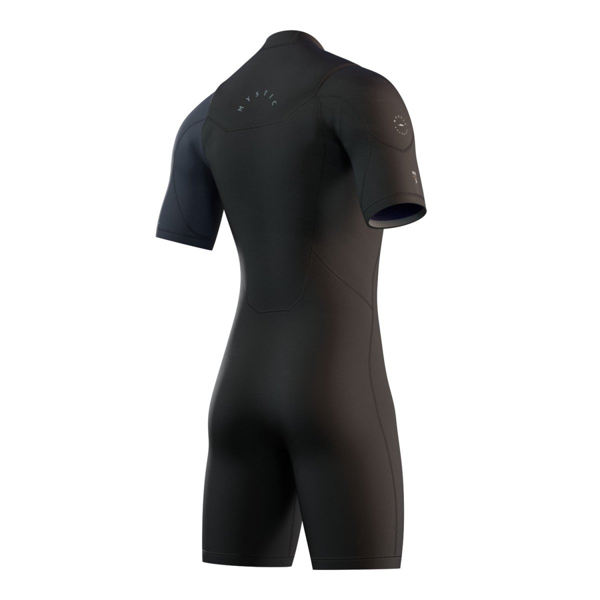 Mystic - Brand 3/2 Shorty Back Zip - Black - GearFreak