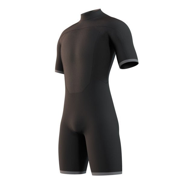 Mystic - Brand 3/2 Shorty Back Zip Black - 46/XS - GearFreak