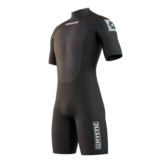 Mystic - Brand 3/2 Shorty Back Zip Black - 46/XS - GearFreak